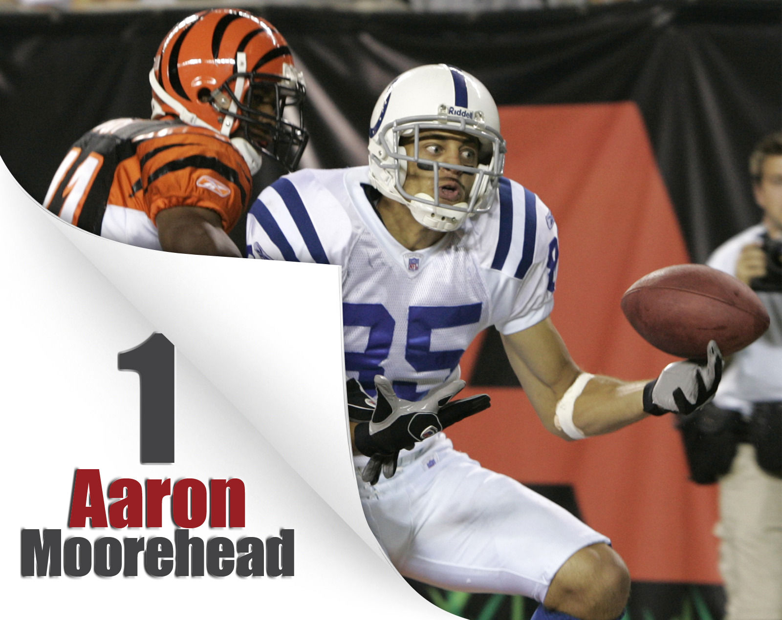 Touchdown catches by Peyton Manning's receivers